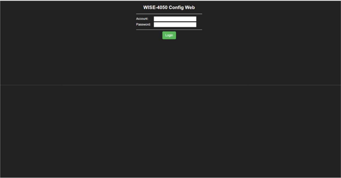 Wise_IO_4050_Login